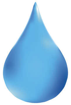 Blue drop