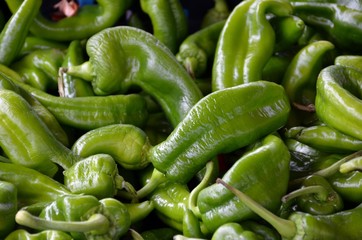 Green peppers