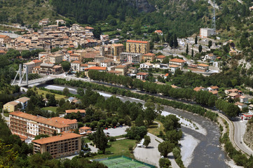 Fototapeta premium Village de Puget-Théniers