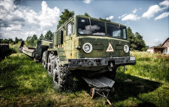 Chernobyl Cleanup Vehicle