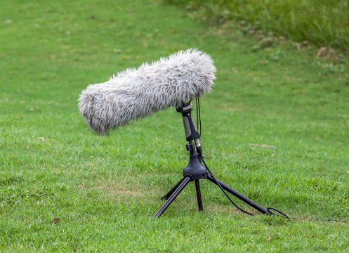 Boom Microphone for Live Sport Broadcast