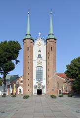 Basilica of The Holy Trinity in Gdansk Oliwa, Poland