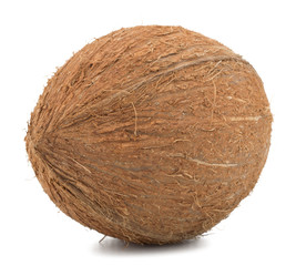 Coconuts isolated on white background