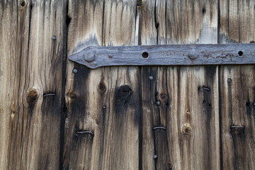 Metal Parts on Wooden Planks