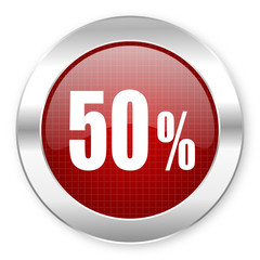 50 percent icon