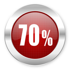 70 percent icon