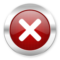 Fototapeta premium cancel icon