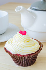 Vanilla cupcake