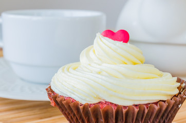Vanilla cupcake