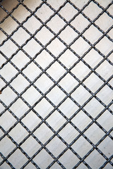 Grid line of metal fence pattern,Background,Abstract or Texture