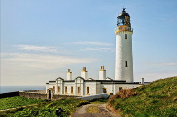 Fototapeta na wymiar Lighthouse on the Mull of Galloway