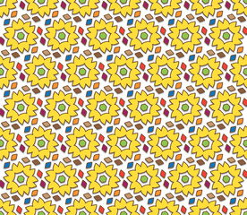 Abstract summer pattern