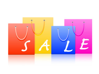 Sale shopping bags