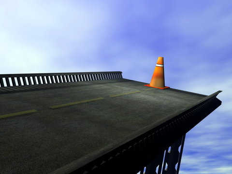 End Of Road - 3D Render