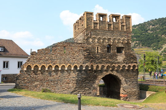 Zehnerturm in Oberwesel (Juli 2013)