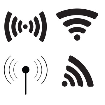 wifi icon set.
