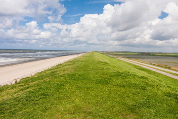 On the Levee at the North Sea