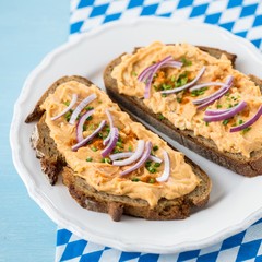 Rye bread with Obatzda cheese