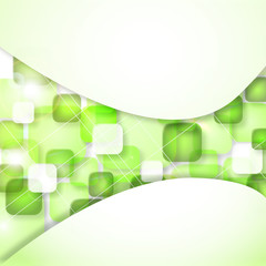 zielone kwadraty tło