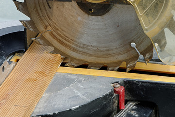 Circular Saw Close UP