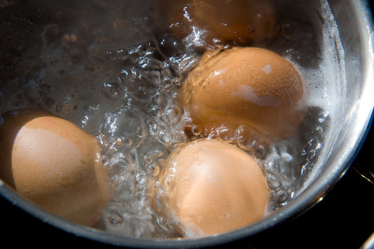 boiled eggs