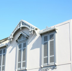 lambrequin, décoration de fenêtre et volet