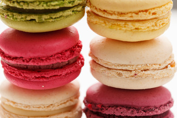 Tasty colorful macaroon