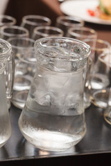 drinking water