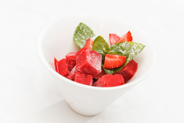 red fruit salad