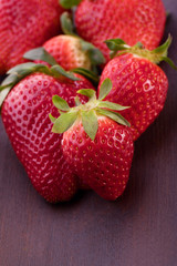 organic red fruity sweet strawberry