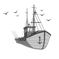 Fishing ship