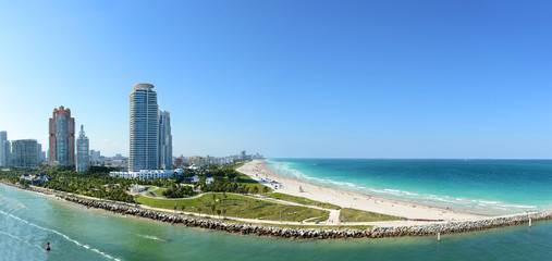 Naklejka premium South Miami Beach