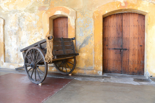 Old Cart in San Juan Puerto Rico