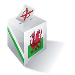 Wahlbox Wales