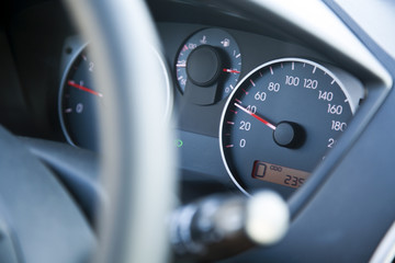 Within Speed Limit Car Dashboard