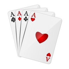 vector Illustration of a background with casino elements