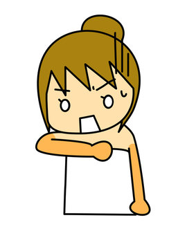 日焼け　女性