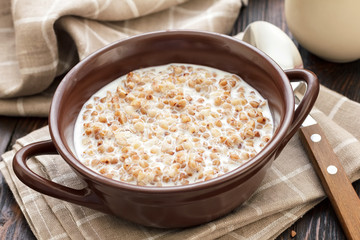 Buckwheat with milk