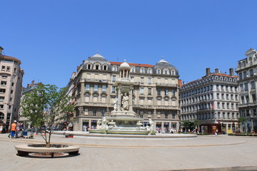 Fototapeta premium Place des Jacobins à Lyon
