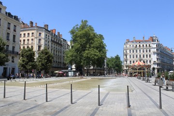 Place de la République à Lyon