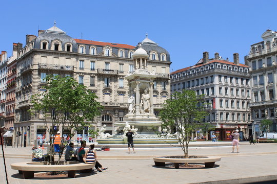 Place des Jacobins &agrave; Lyon