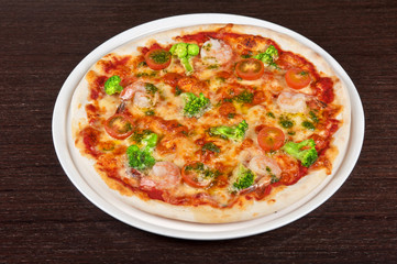 seafood pizza