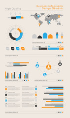 High quality business infographic elements