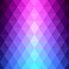 Seamless geometric pattern made  triangles..  Flow of the spectr