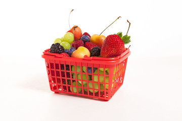 Shopping Basket of Fruit