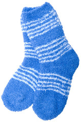 blue socks