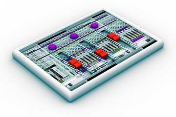 sound mixer for audio recording