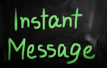 social media concept - text handwritten on a blackboard