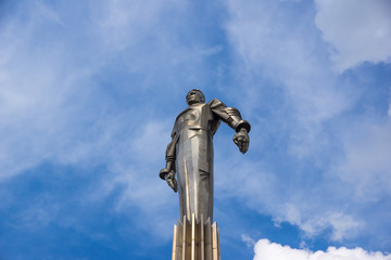 Yuri Gagarin monument in Moscow