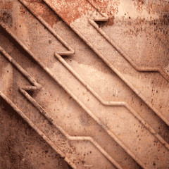 Old metal background